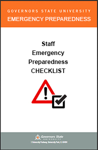Staff Emergency Preparedness Checklist