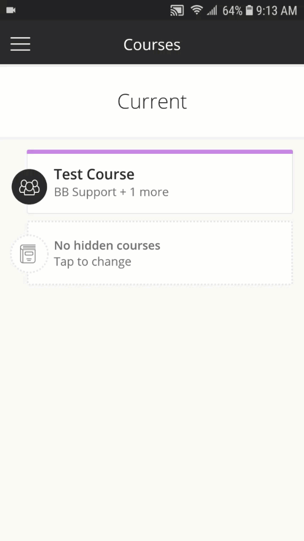 Inconsistent Grades in Blackboard Student Mobile App