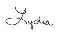 Lydia signature